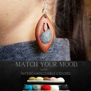 Marquise Essential Oil Diffuser Earrings